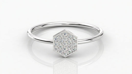 Romulus Marquise Eternity Ring - marquise diamond eternity ring - side profile - Lucano